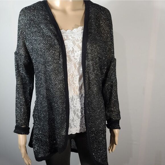 Soul Cake Black and Grey Cardigan - Picture 3 of 10